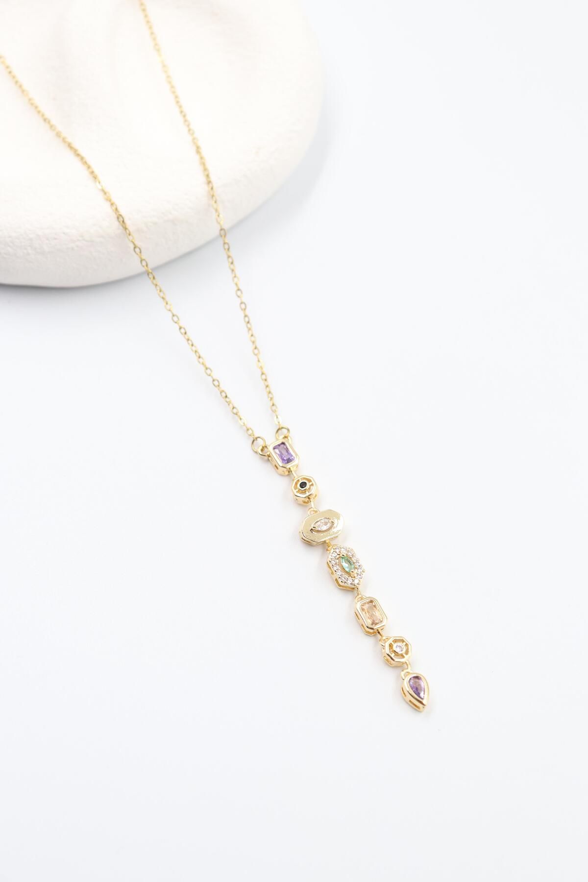 BY CANSU ACCESSORİES Marja VIP Gold Kolye (14k)