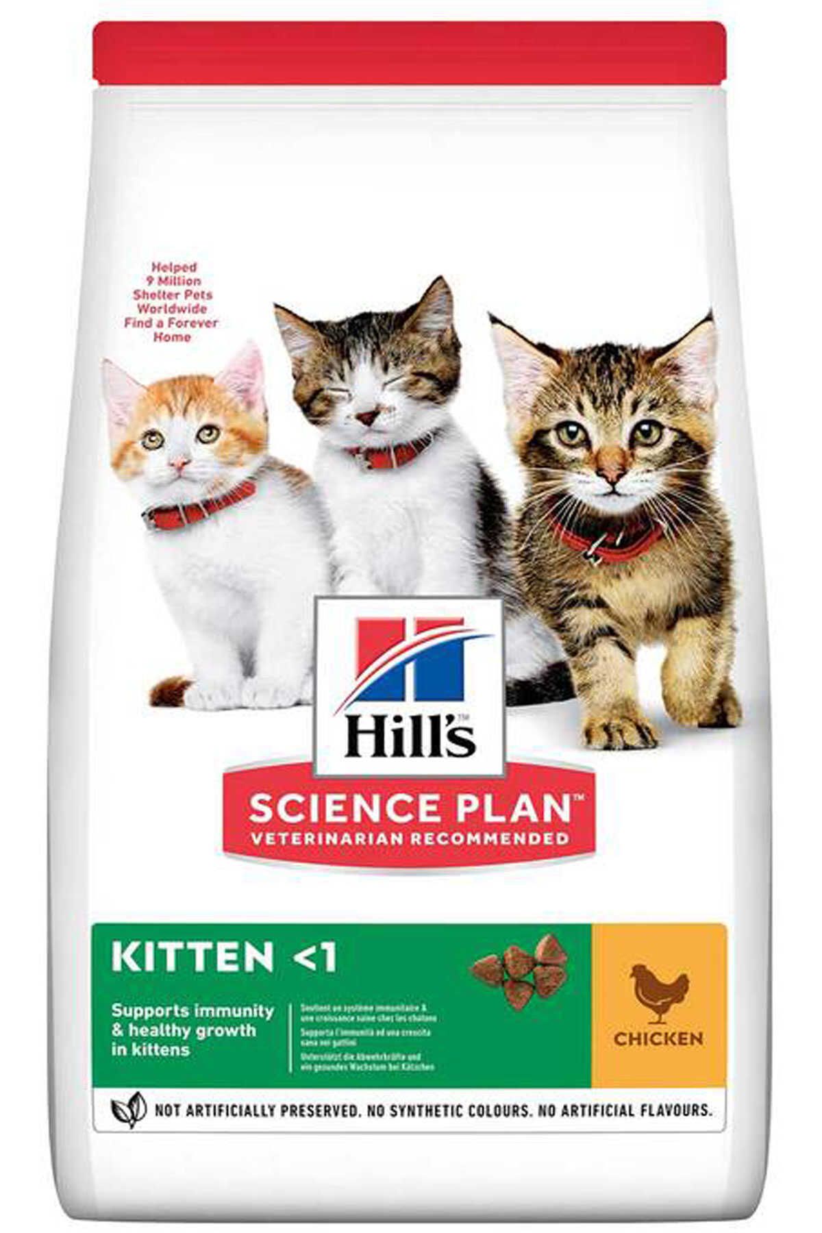 HİLLSCARF Hills Kitten Tavuklu Yavru Kedi Maması 1,5kg