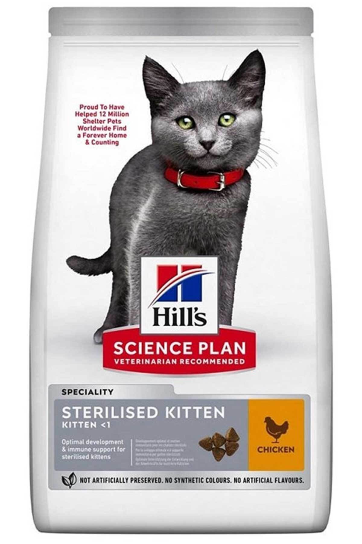 HİLLSCARF Hills Sterilised Kitten Yavru Kısır Kedi Maması 3kg