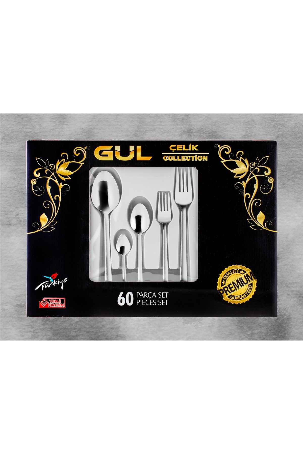 KAVEH 60 PARÇA ÇATAL KAŞIK SETİ