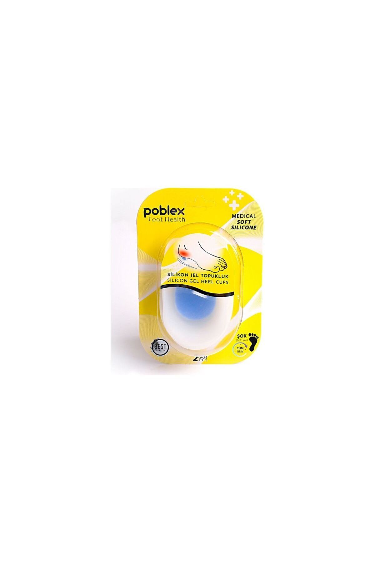 Poblex Silikon Jel Topukluk - M