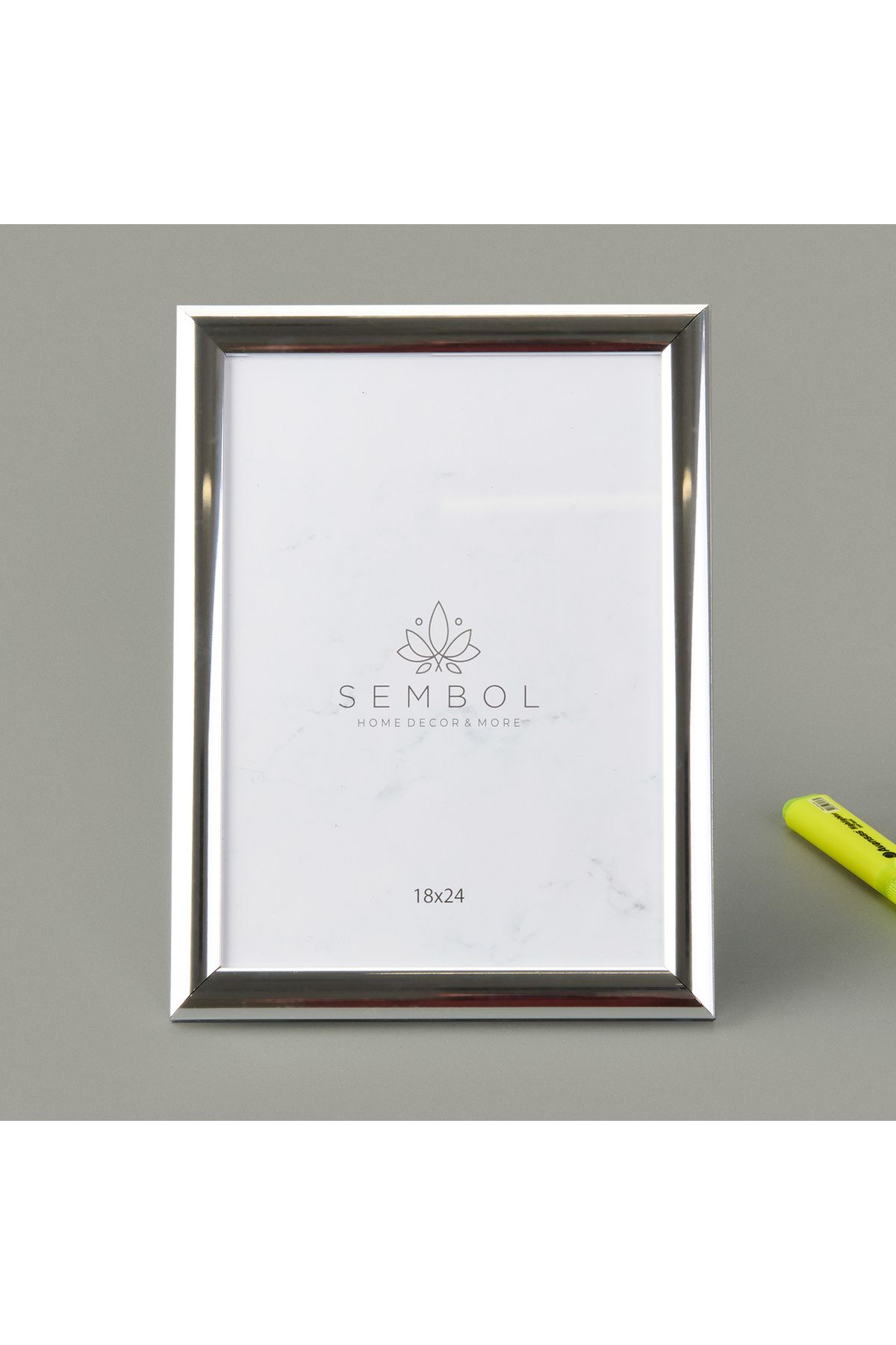 Sembol Elite Fotoğraf Çerçevesi - Silver - 18x24 cm