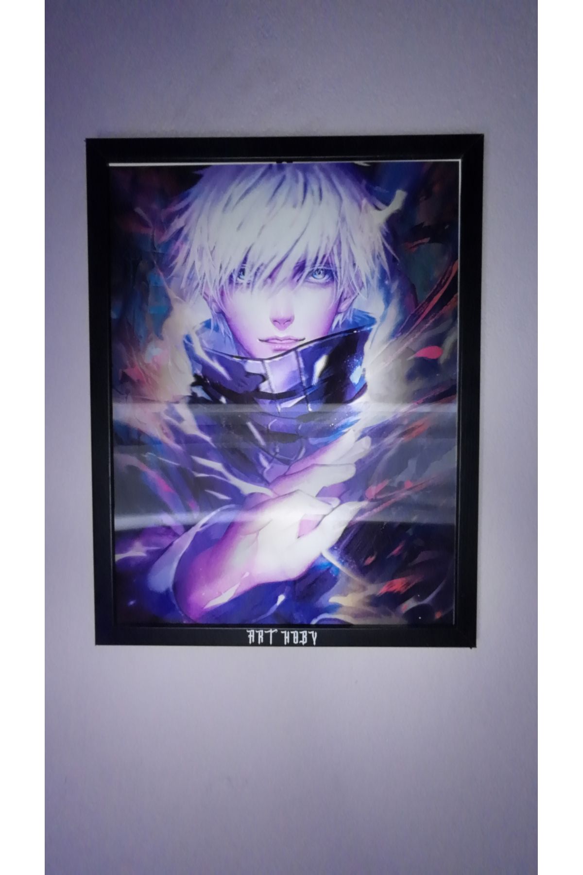 ArtHoby JJK Itadorı x Gojo x Sukuna Lenticular 3D Hareketli Tablo