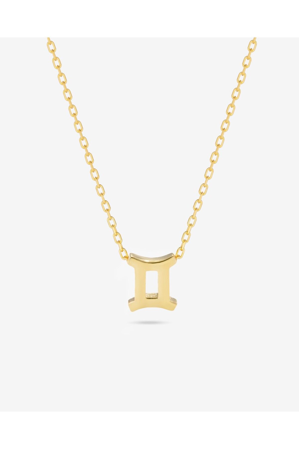 MEKS JEWELS Gümüş İkizler Burcu Kolyesi