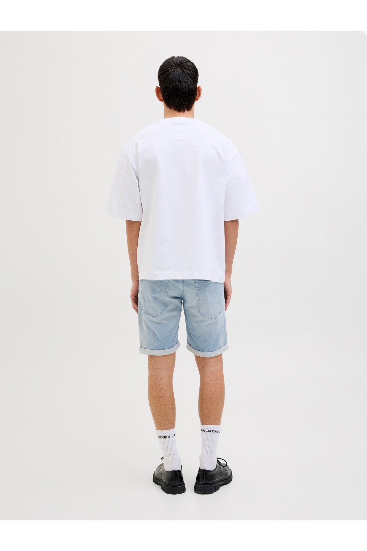 شلوارک مردانه راسته فاق نرمال | جک اند جونز Jack & Jones 12269609 - تصویر 5