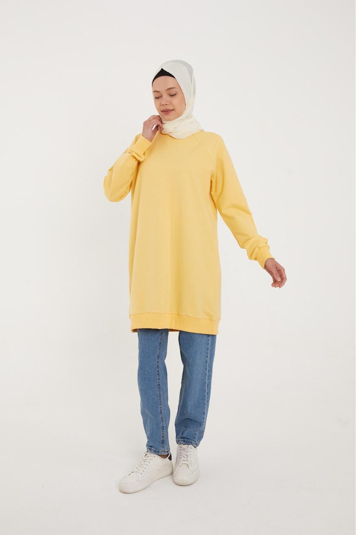HAMAN BİSİKLET YAKA SWEATSHIRT