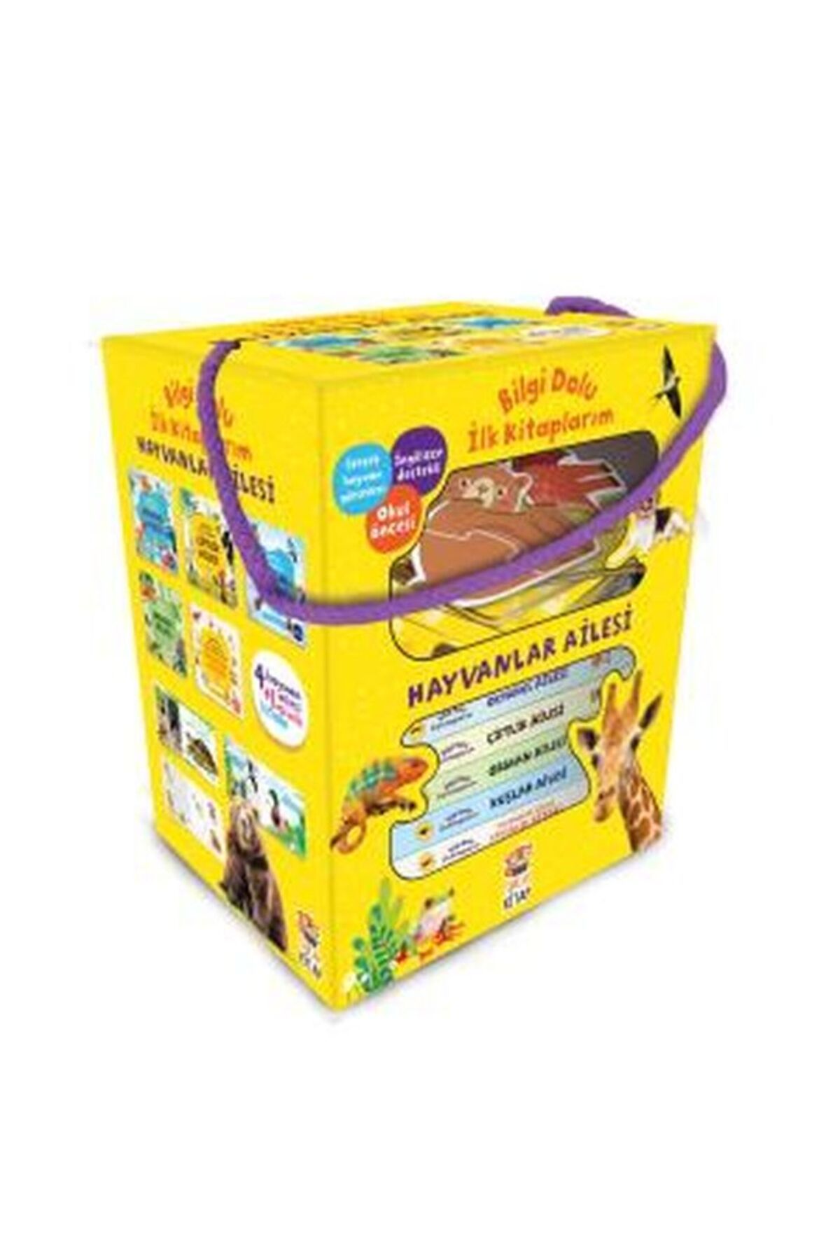 Genç Timaş Bilgi Dolu İlk Kitaplarım Hayvanlar Ailesi Set (5 Kitap)