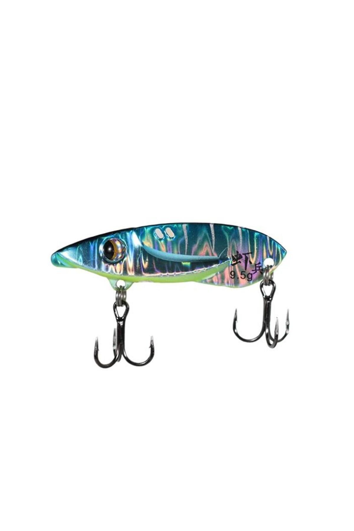 Ryuji Fire Vib 9.5gr 4.5cm Vibrasyon Jig Yem Blue