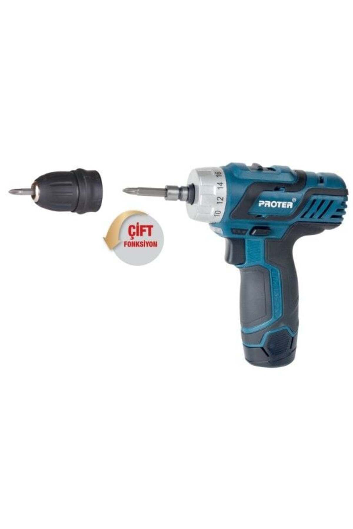 Proter ROTER PST 222 Plus ŞARJLI VİDALAMA TORNAVİDA