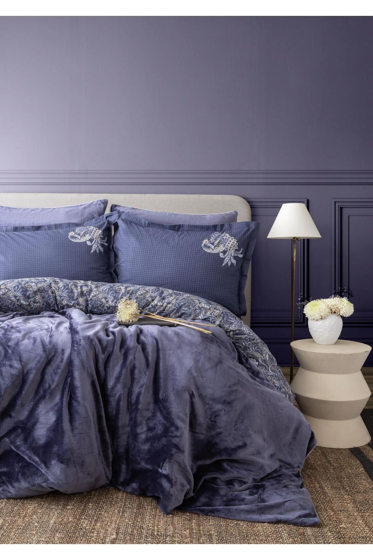 Apricitas HOME TEK KİŞİLİK MY TOUCH NEV TAKIMI ANTICA INDIGO - NEVRESIM