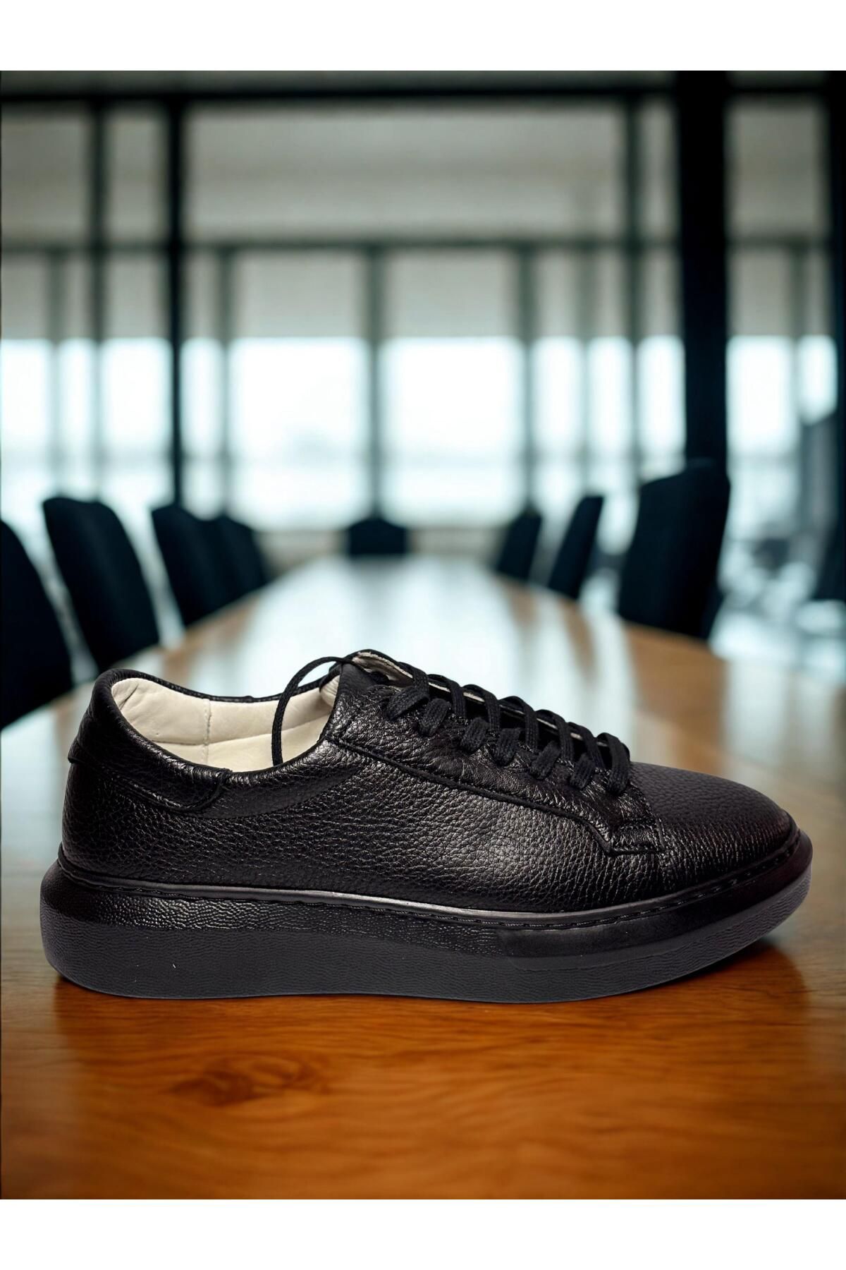 crybrands Gerçek deri Loccomotive Model H1YPMNÇ erkek deri sneaker
