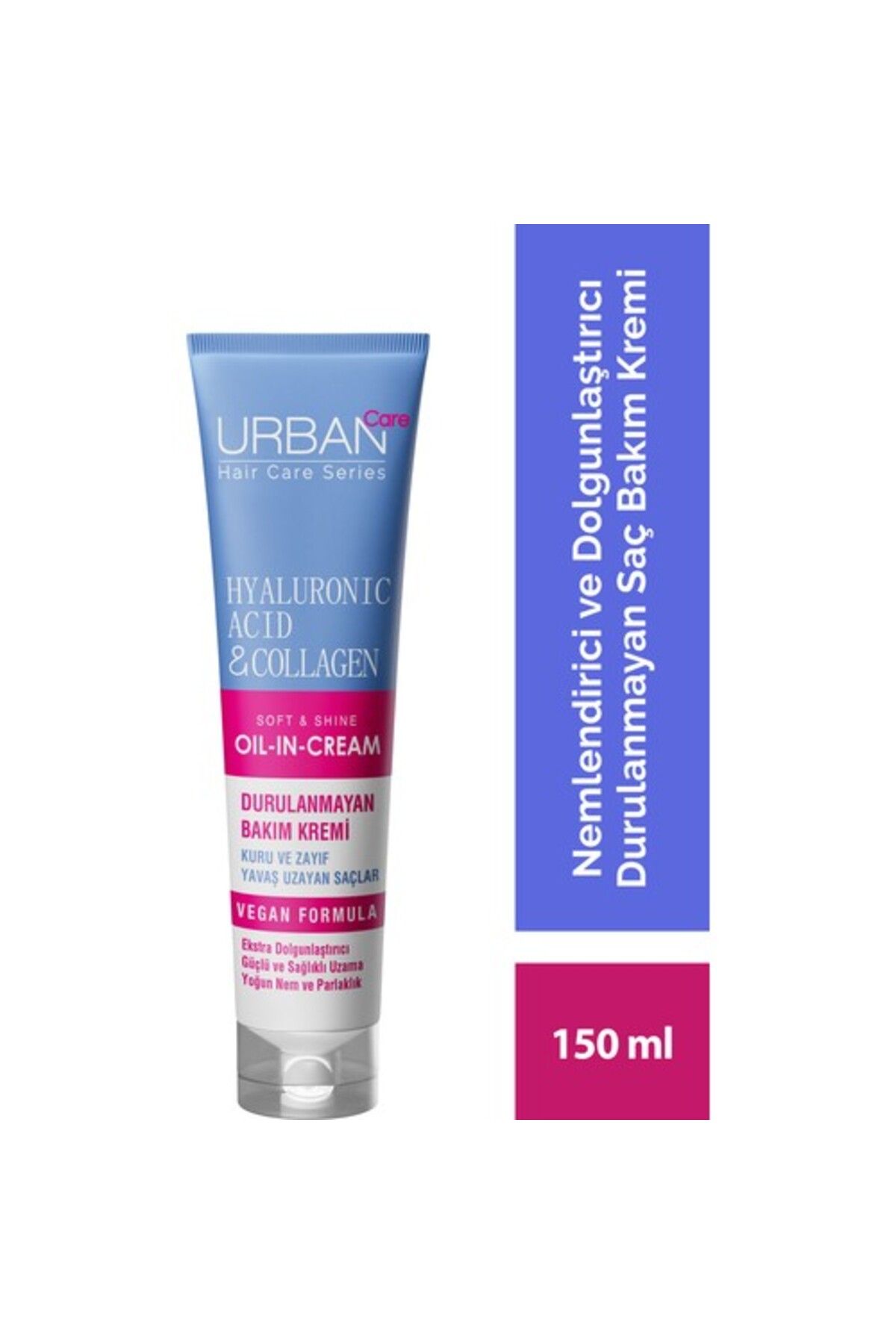 Urban Care Urban Hyaluronic Acid & Collagen Durulanmayan Saç Bakım Kremi 150Ml