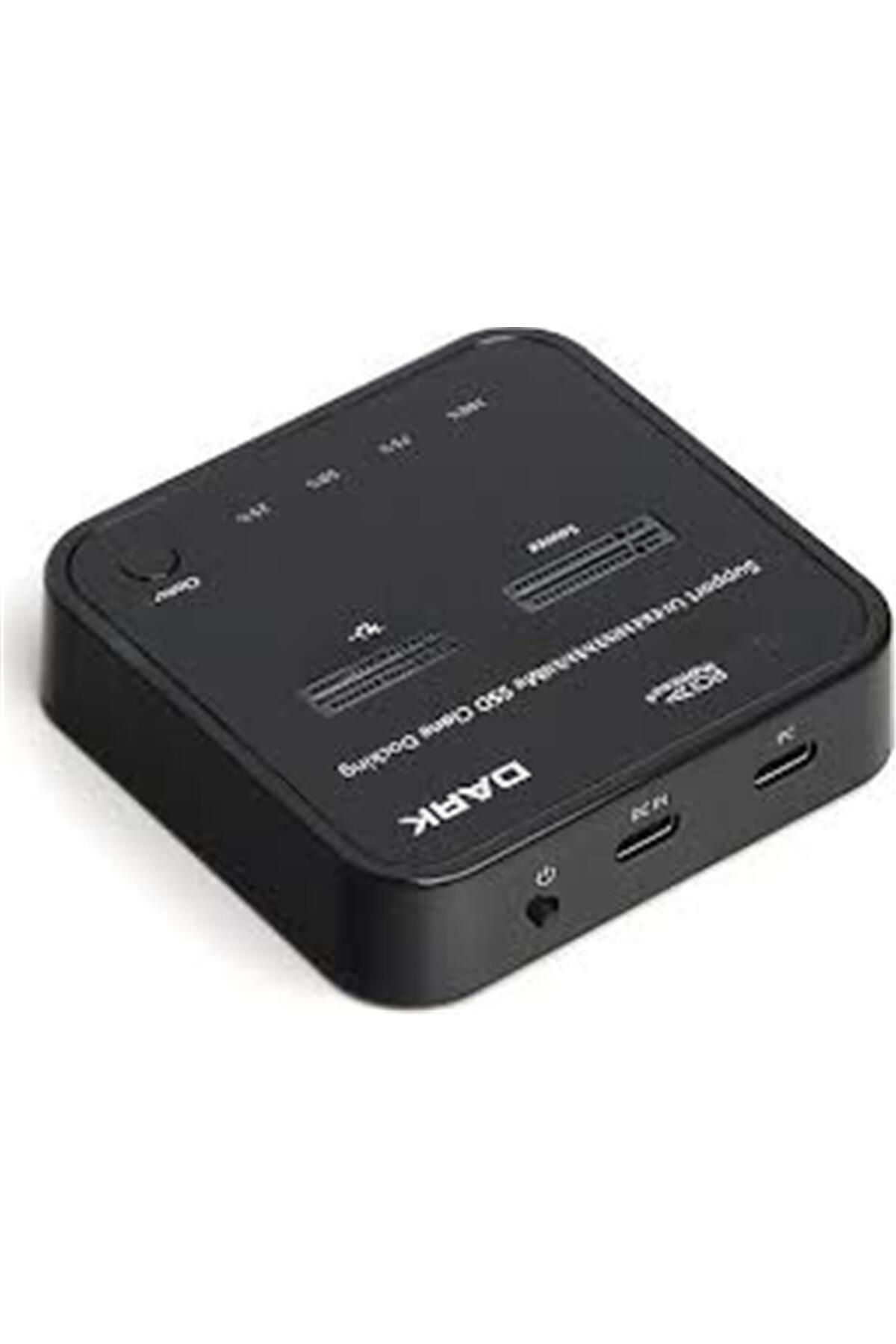 Vobotek Teknoloji Dark USB 3.2 Gen2 - M.2 NVMe SSD Klon Destekli Disk