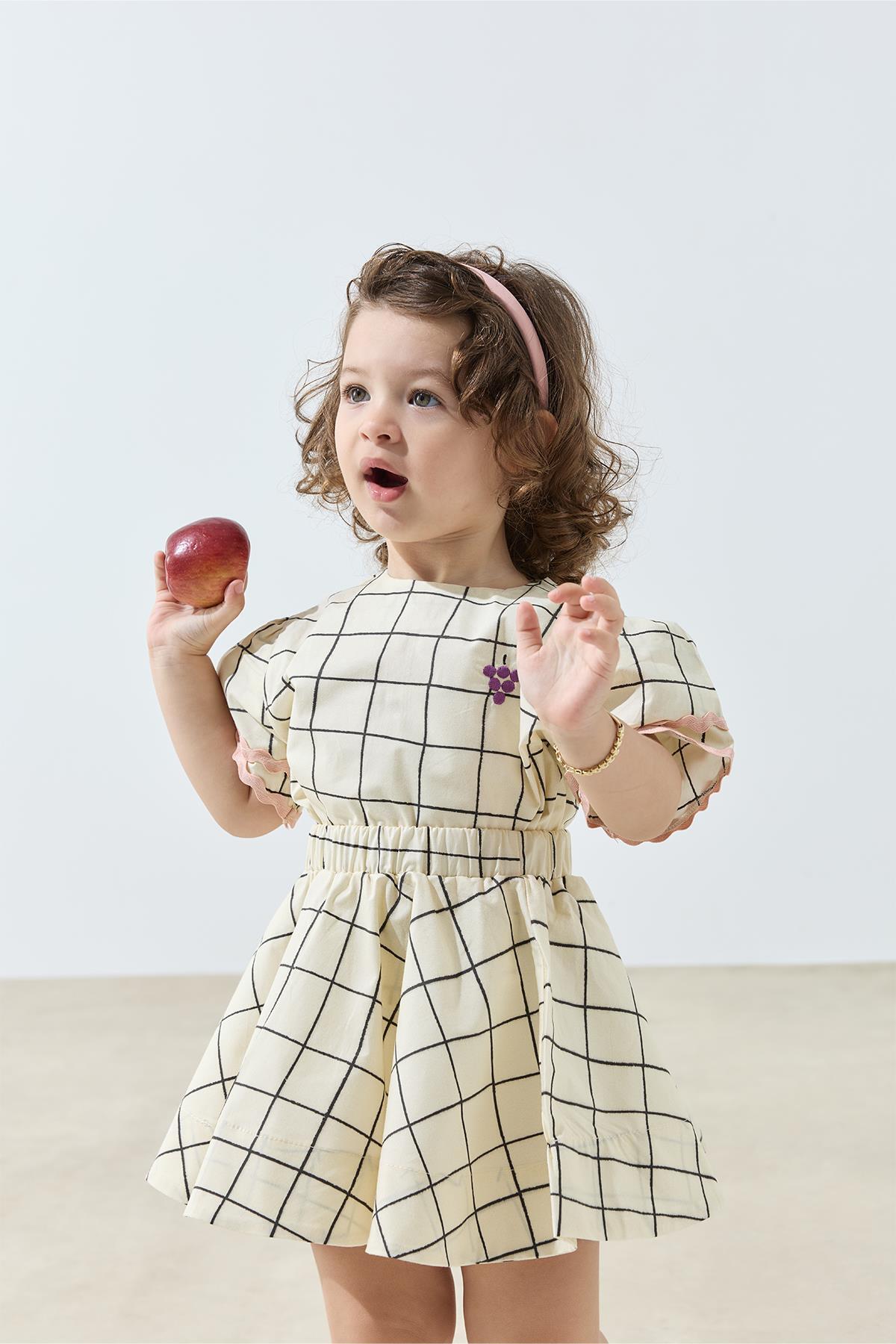 Tics-Grape Skirt Suit 2