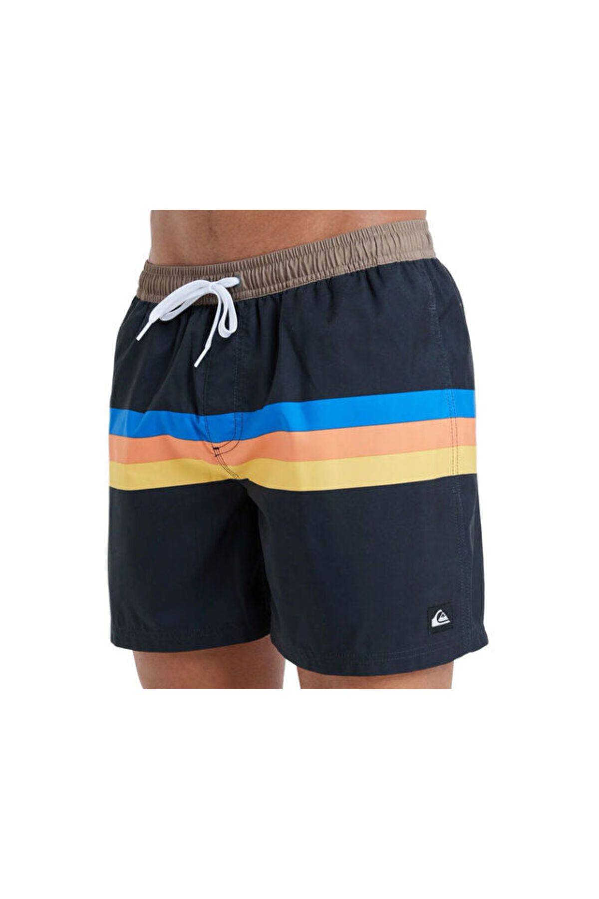Quiksilver Everyday Straıght Volley 15 Erkek Yüzme Şortu EQYJV04121-BLRS Siyah