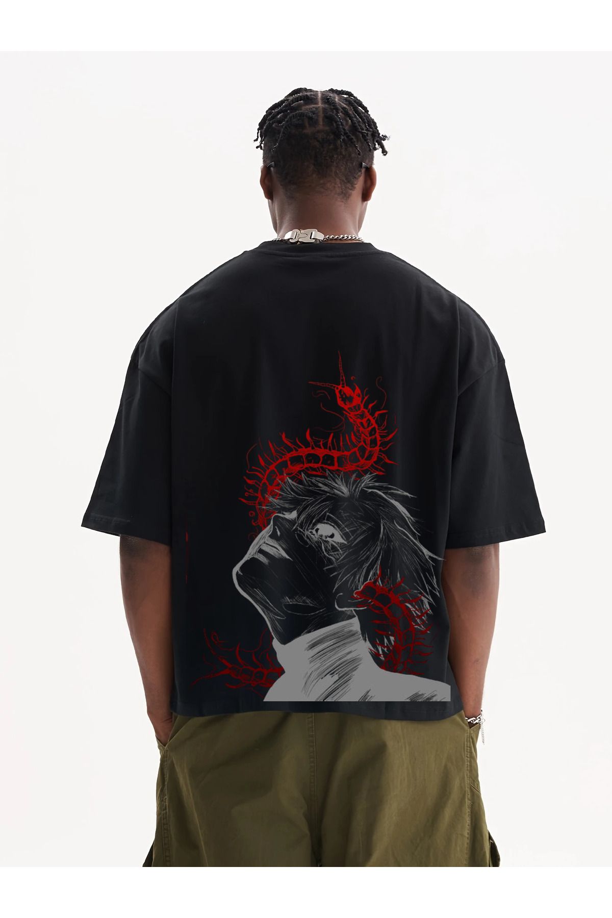 bellanova Oversize Tokyo Ghoul Baskılı Unisex Tişört
