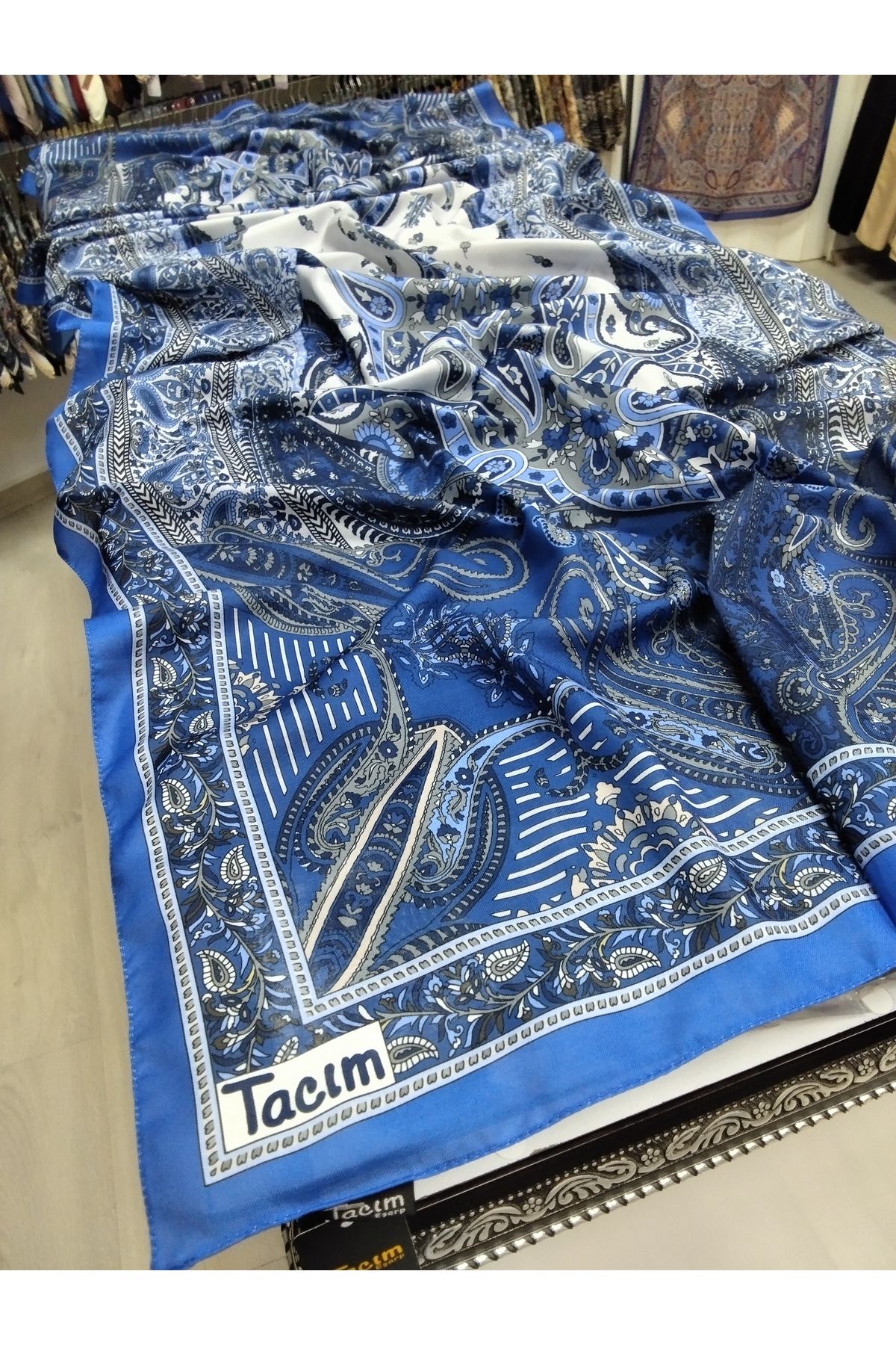 TACIM EŞARP ETNİK DESEN ŞAL