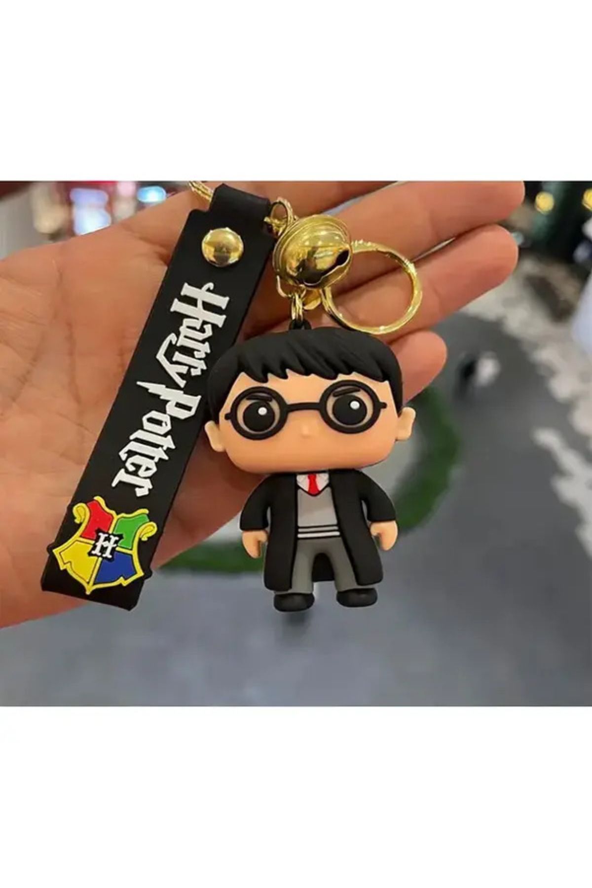 GOKMARKET Harry Potter 3D Büyük Boy Lüx Severus Snape 5 Figür Anahtarlık Çanta Süsü Farklı Figür