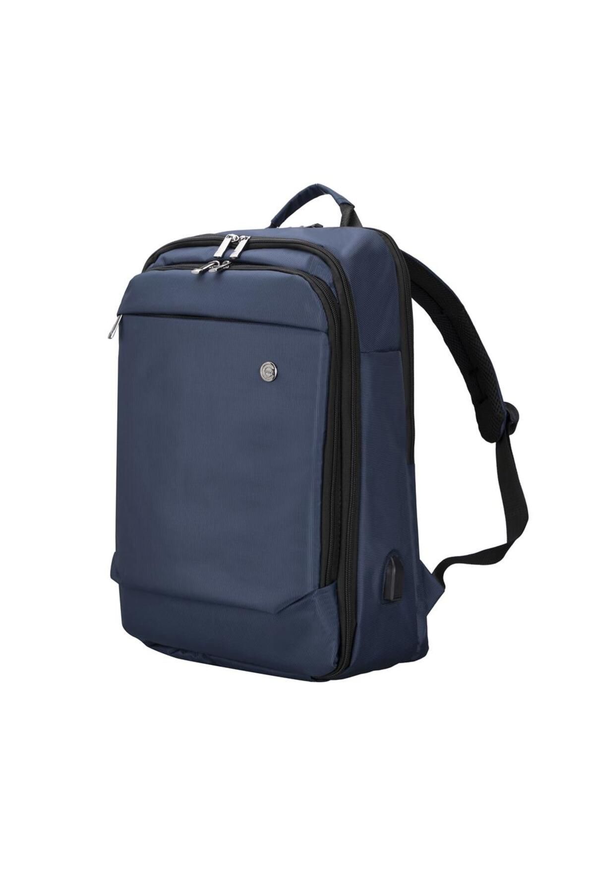 Vobotek Teknoloji PLM Torino-Usb 17 Lacivert Notebook Sırt Çantası
