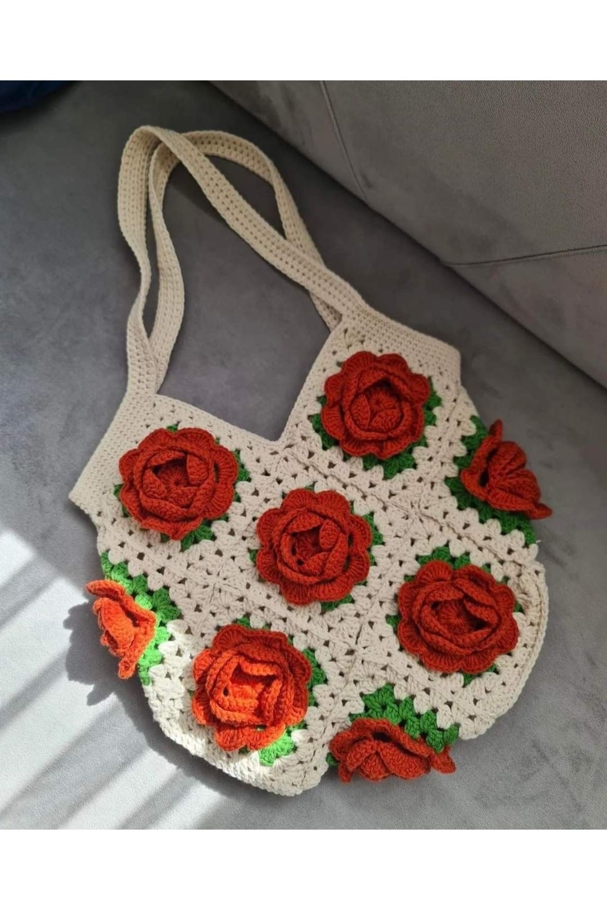 ZAHandmade Motif detaylı yazlık çanta