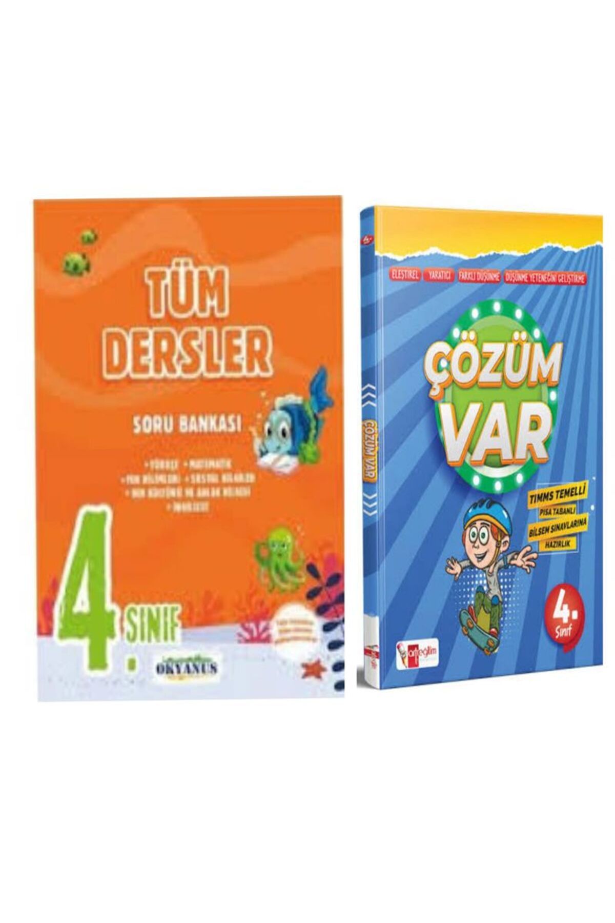 Okyanus Yayınları 4. Sınıf Classmate Tüm Dersler Soru Bankası Ve Çözüm Var