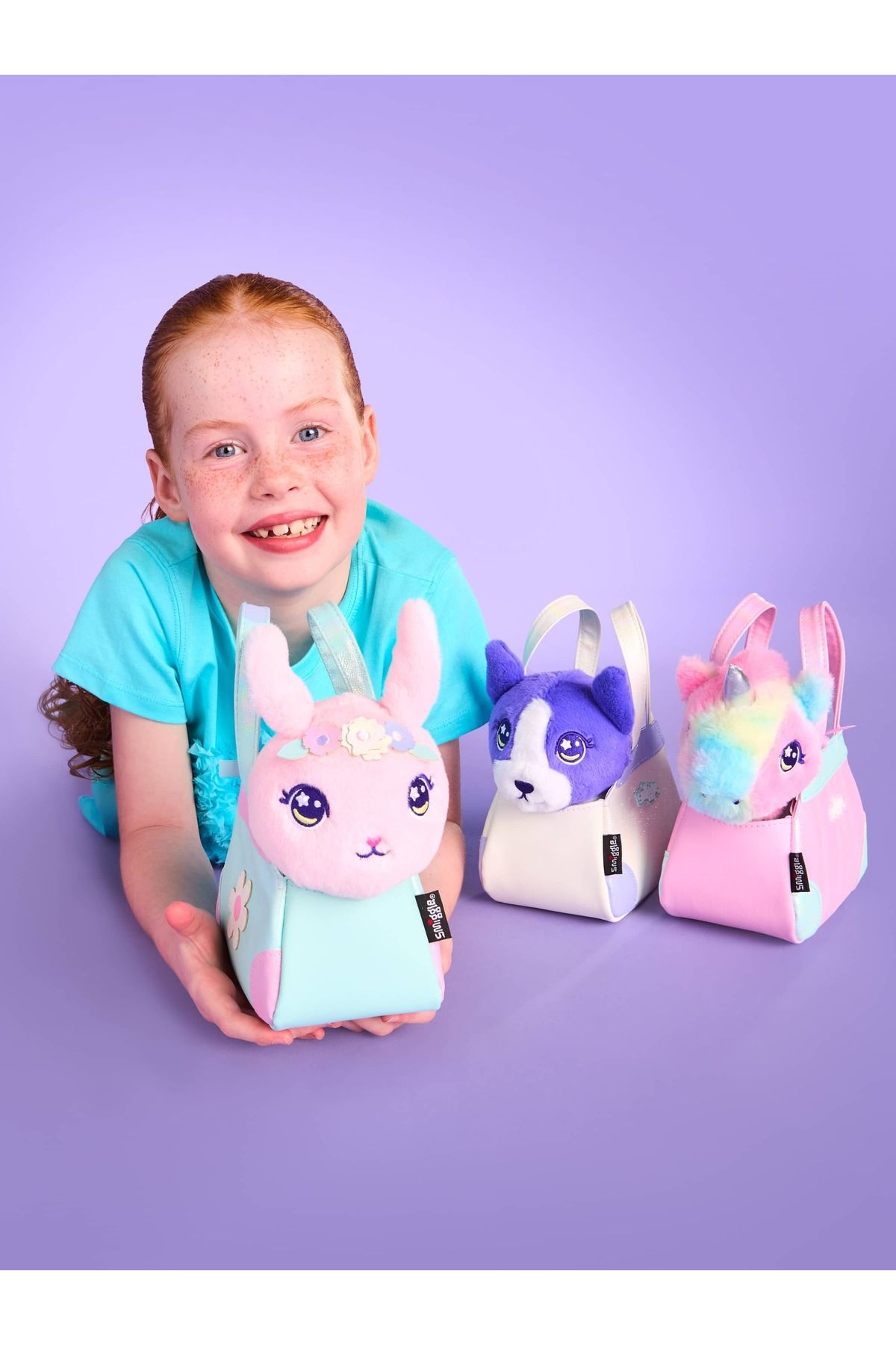 SMIGGLE-رفيق أرنب يونيكورن من القطيفة 3