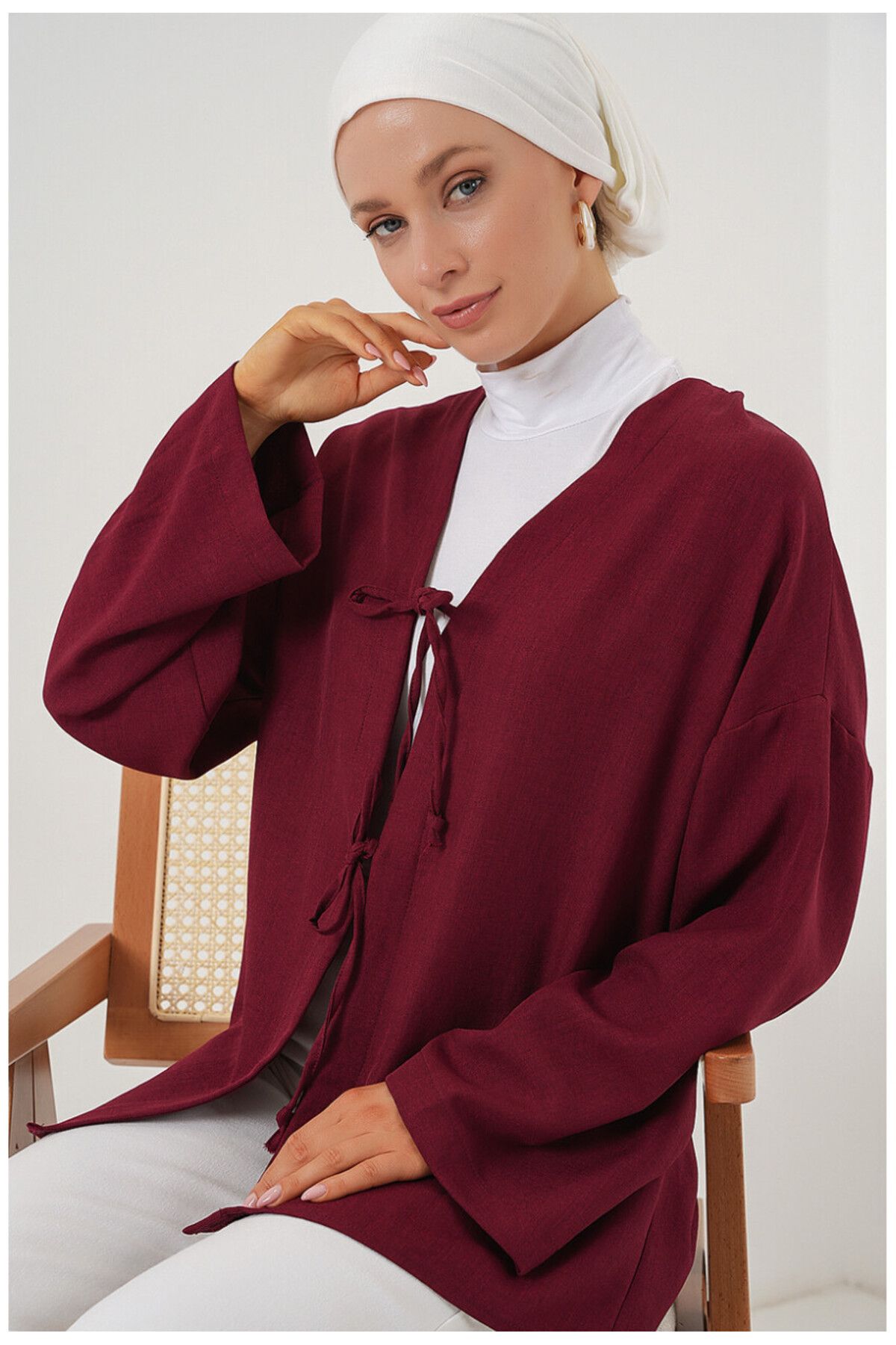 mahira collection KETEN KİMONO