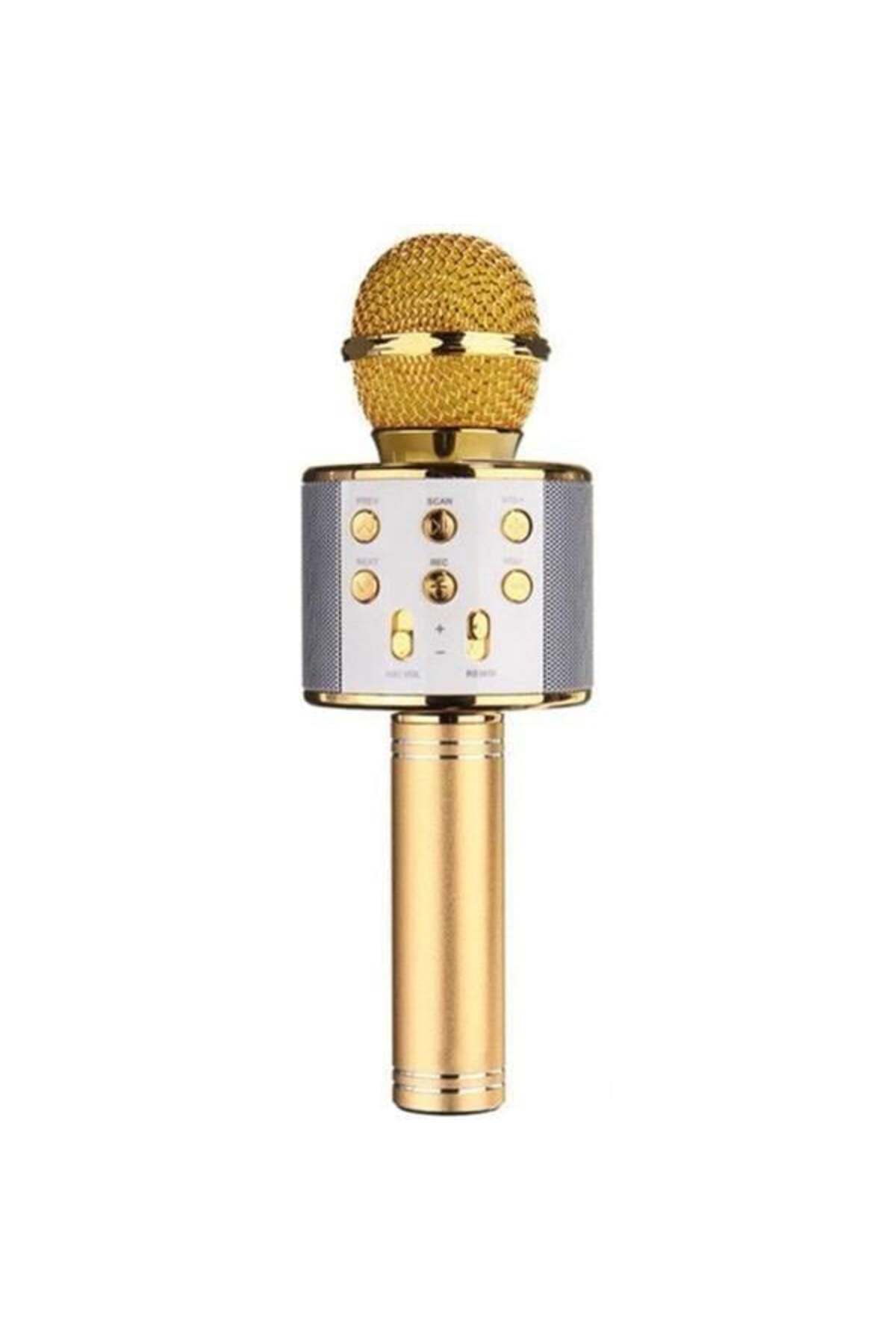Pazarcan Magicvoice Bluetooth-Sd-Aux Kablosuz Karaoke Mikrofon