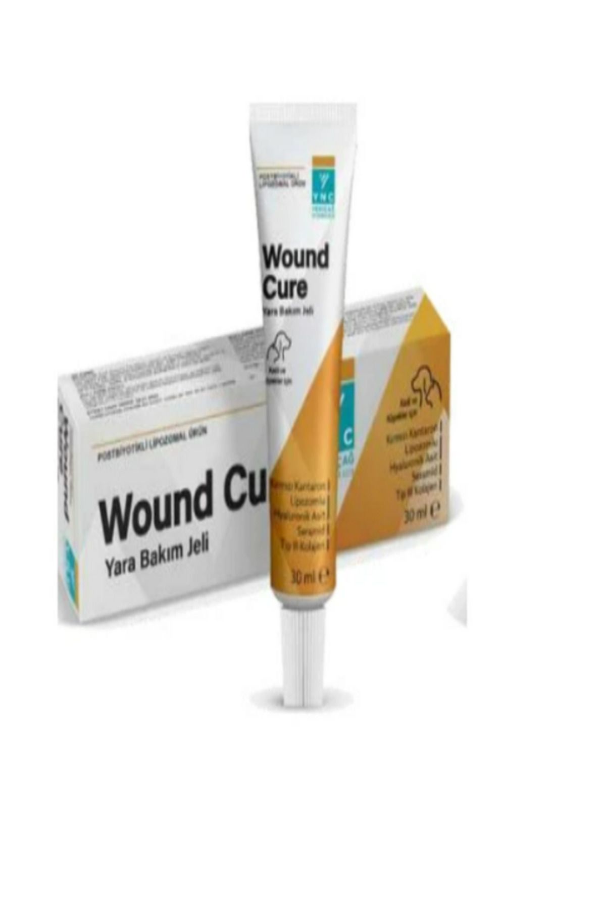 YNC Wound Cure Kedi Köpek İçin Yara Bakım Jeli 30 ml