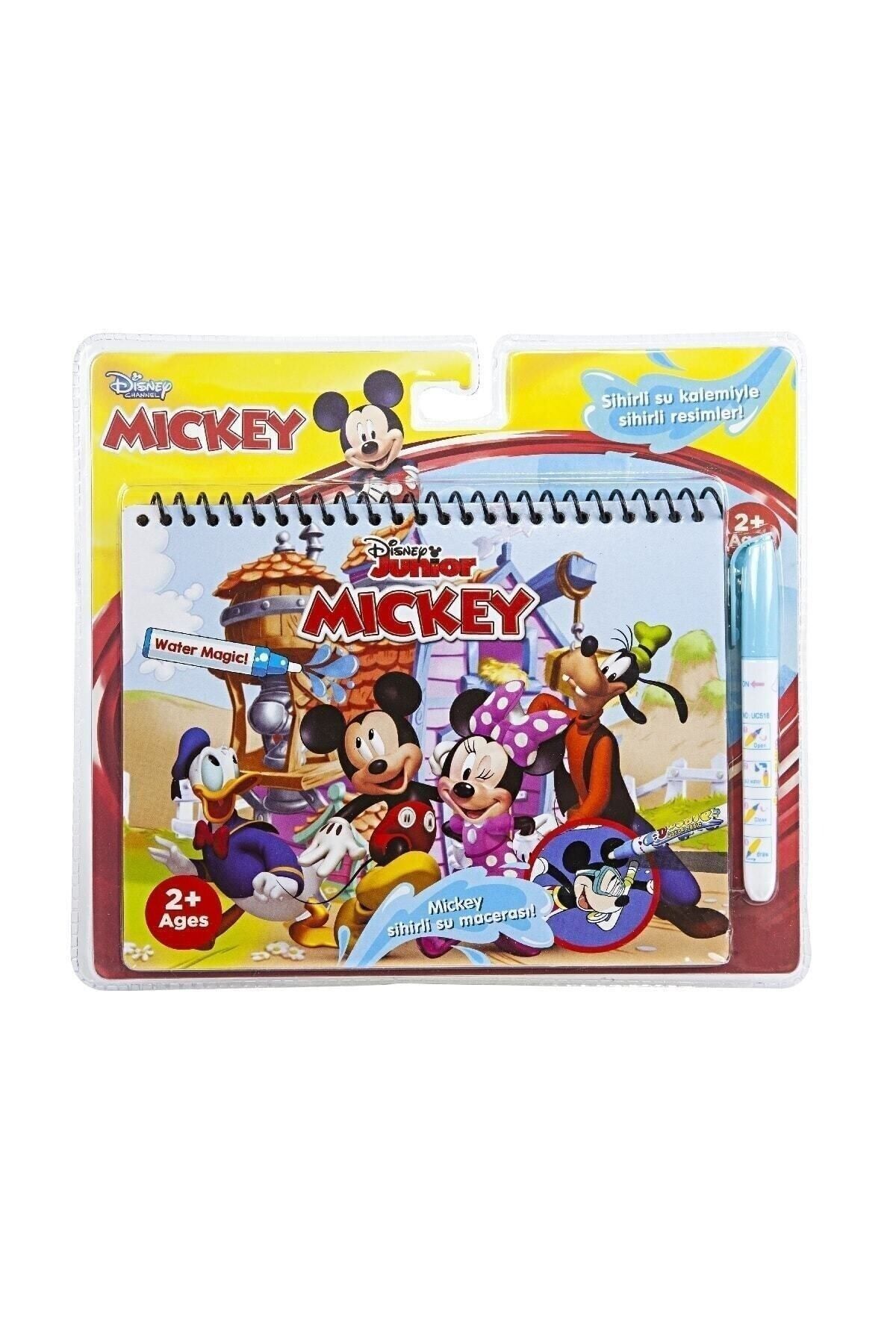 Oyunsal Mickey Mouse Lisanslı Sihirli Boyama Kitabı Özel Su Kalemi İle