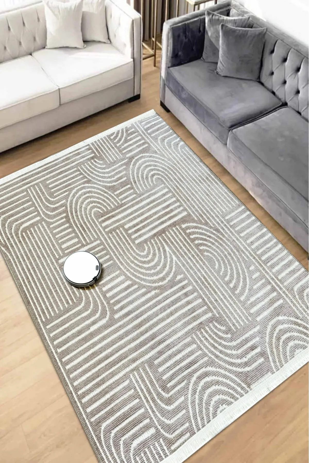 Moddahome Kaydırmaz Tabanlı Şönil Kilim Halı
