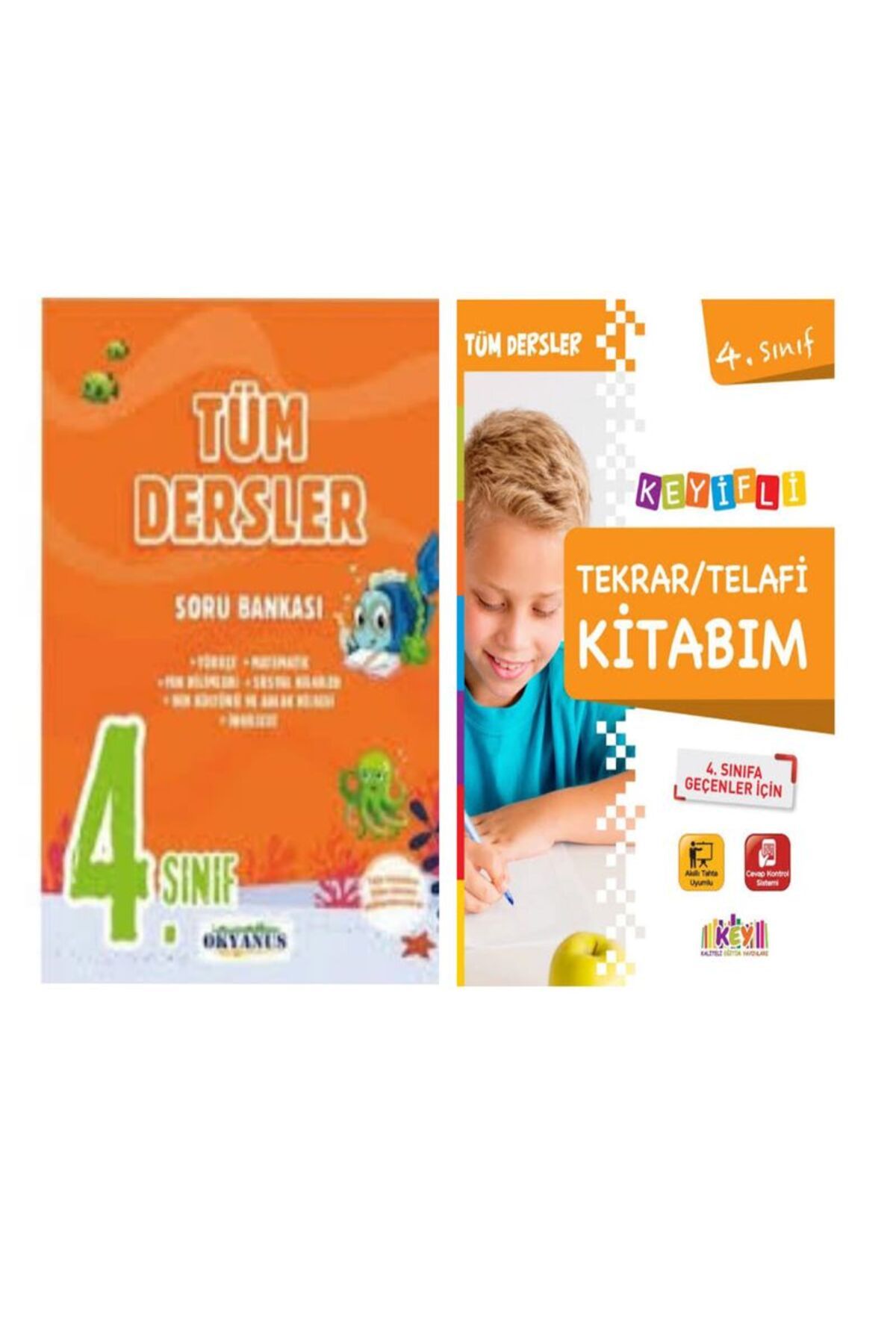 Okyanus Yayınları 4. Sınıf Classmate Tüm Dersler Soru Bankası Ve Telafi Tekrar Kitabım