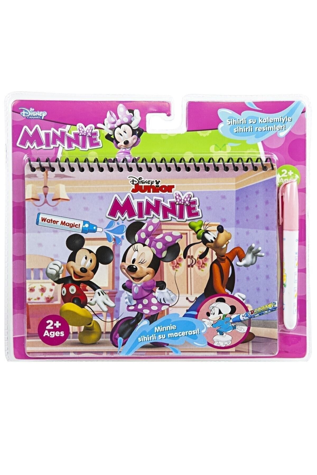 Oyunsal Minnie Lisanslı Sihirli Boyama Kitabı Özel Su Kalemi İle