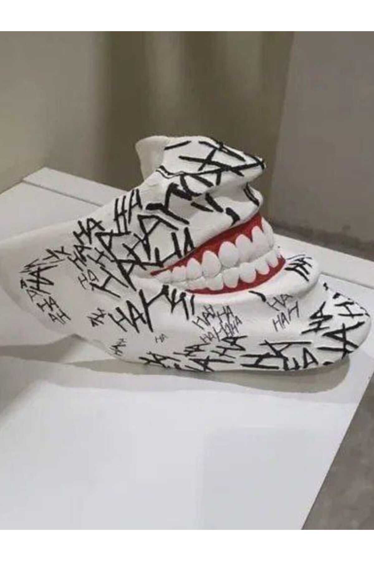ValoriaConcept 🃏😈 Joker HAHA Maskesi | Dişleri Görünen Delilik Tasarımı!