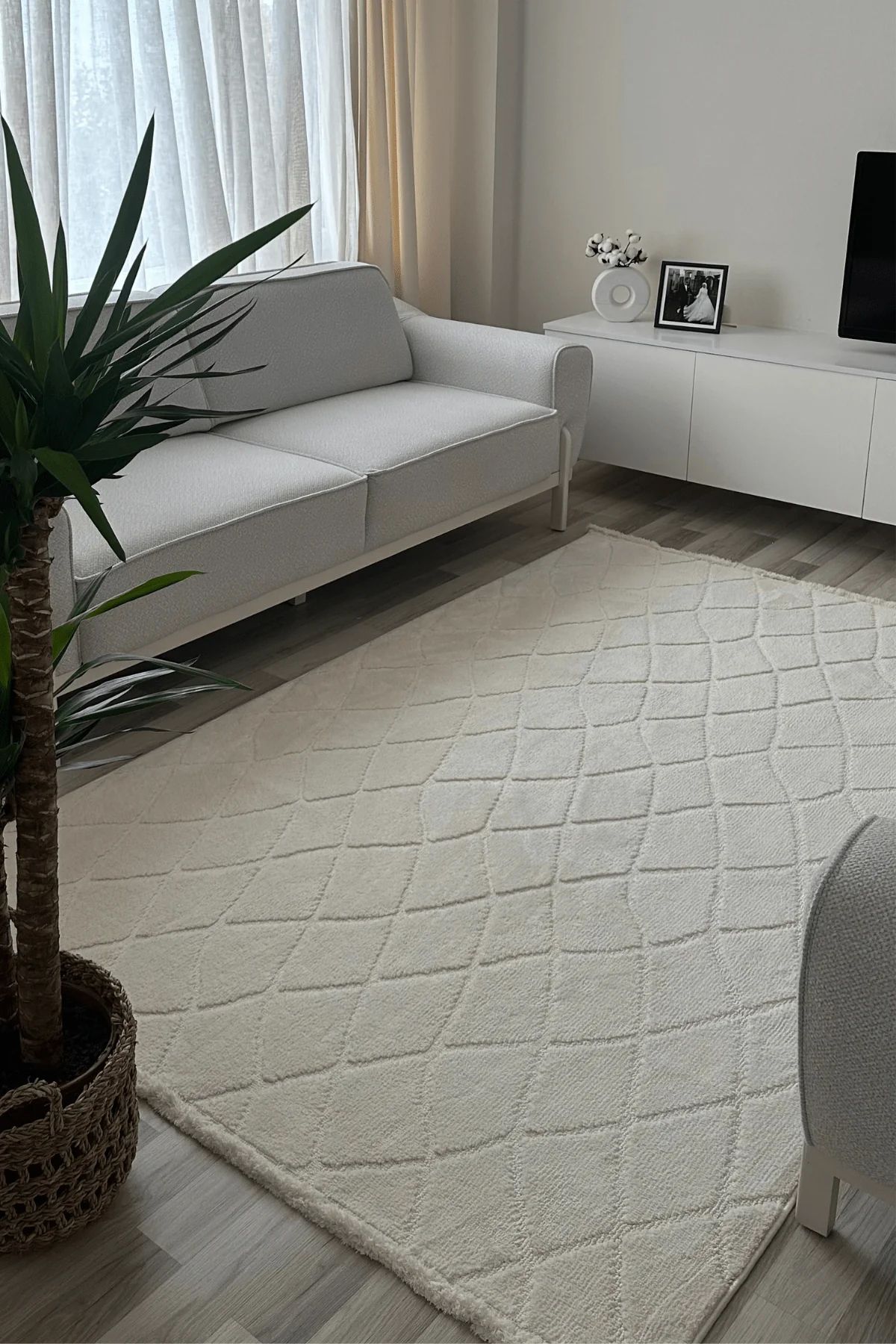Has Halı Ravelle 3109 Krem - Salon, Koridor (Yolluk), Mutfak, Antre, Yatak ve Oturma Odası Halısı