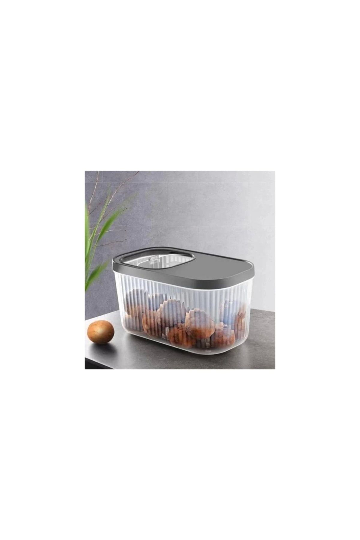 maarketim Multi Box Çok Amaçlı Kapaklı Saklama Kabı 7.5 Lt 17,5x32,5x19 cm