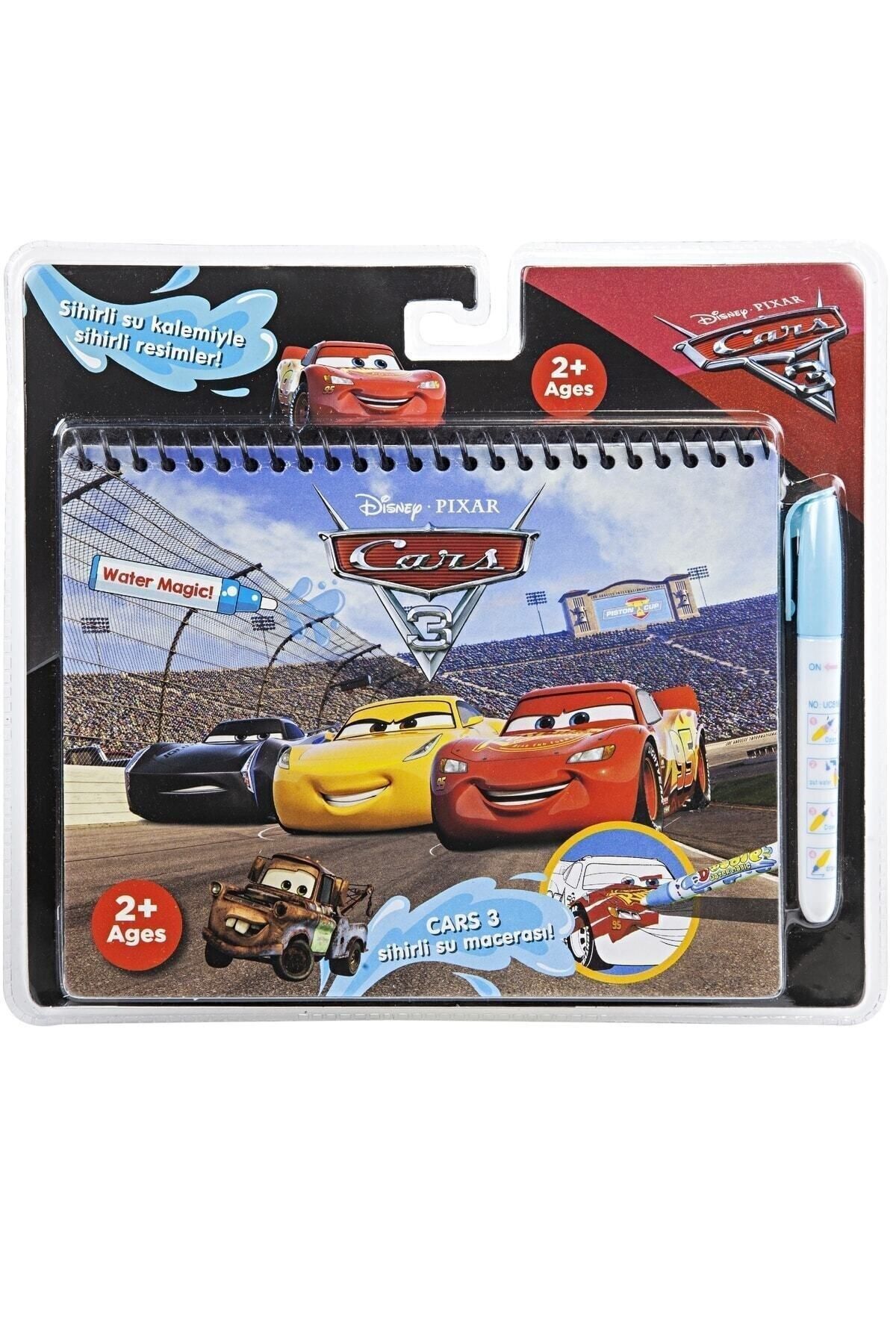 Oyunsal Cars Şimşek Mcqueen Lisanslı Sihirli Boyama Kitabı Özel Su Kalemi İle
