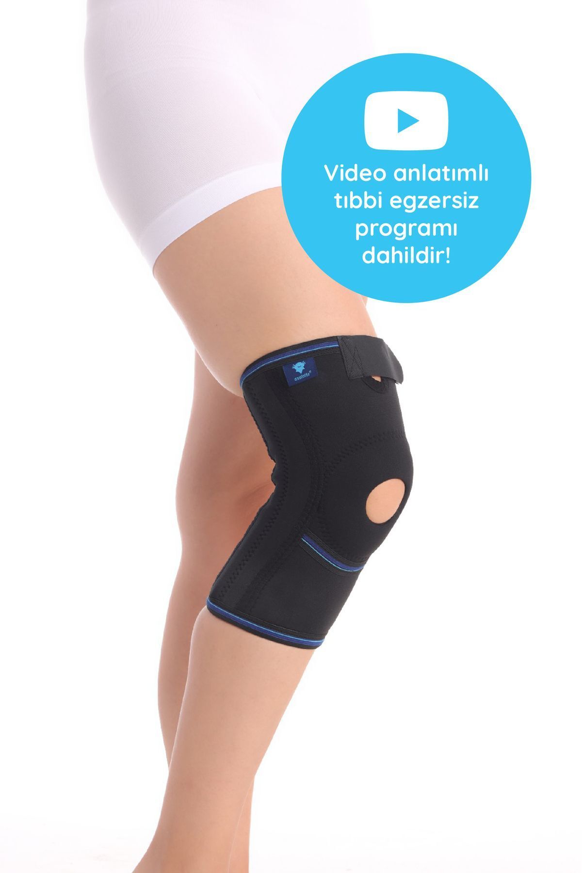 teknotrust TR PATELLA VE LİGAMENT DESTEKLİ DİZLİK STANDART Standart Standart