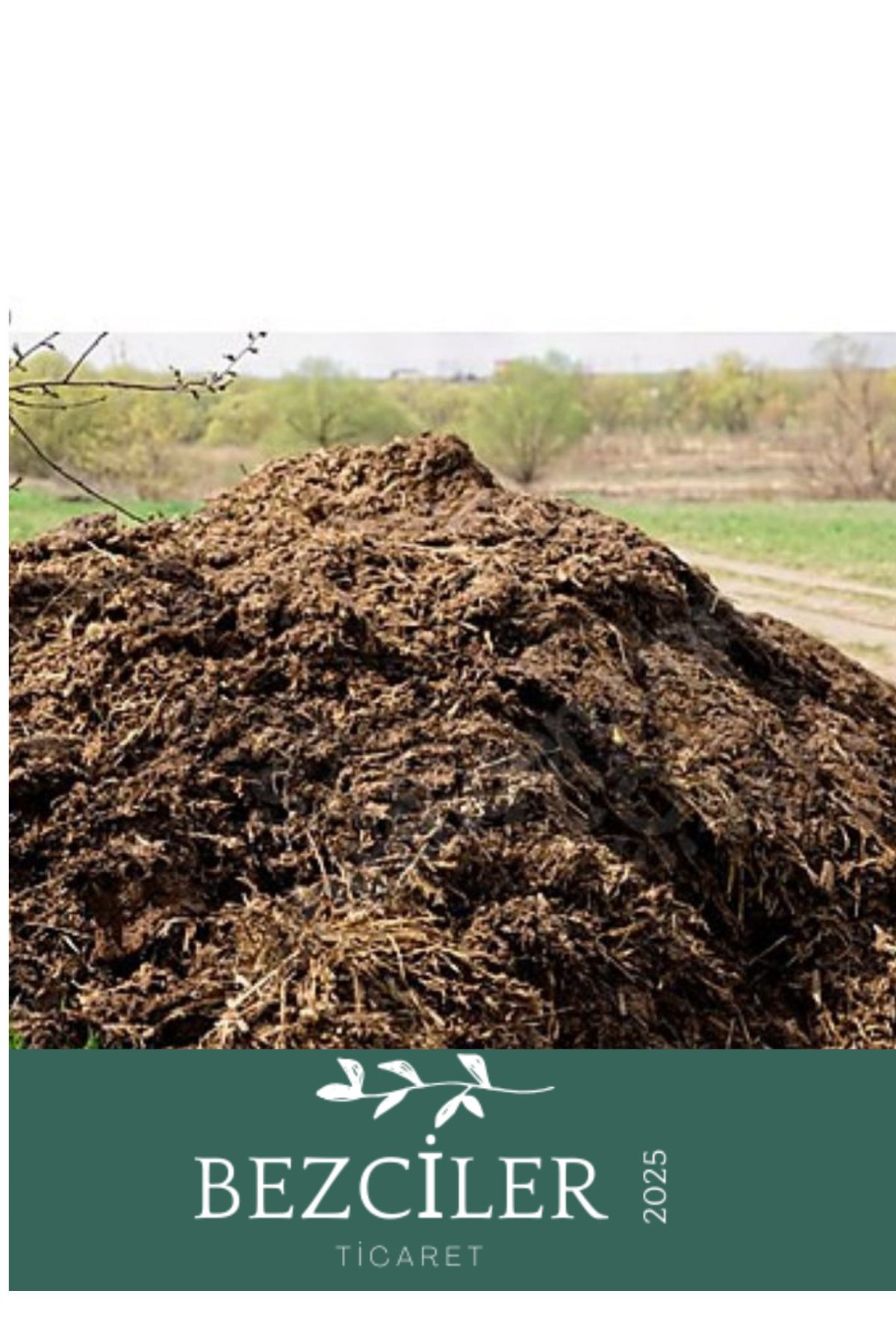 MANAVGOOD Bezciler Tezek Gübresi 5 Kg ( Karışık ve Yanmış Elenmemiş Ortalama 15-20 Lt)