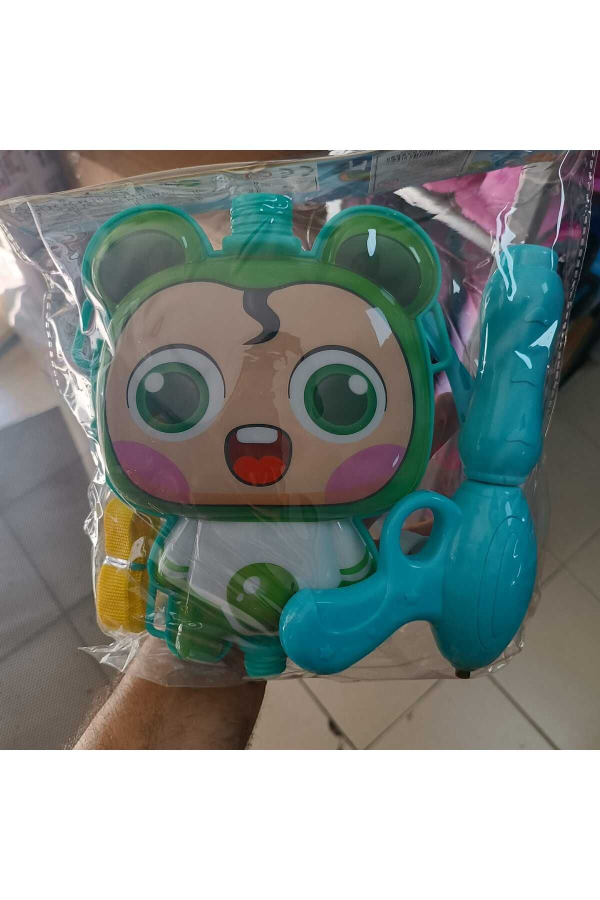 LRS STORE Sırt Çantalı Su Tabancası Pompalı Özel Hazneli Su Tüfeği 1000 ml 3-8 yaş