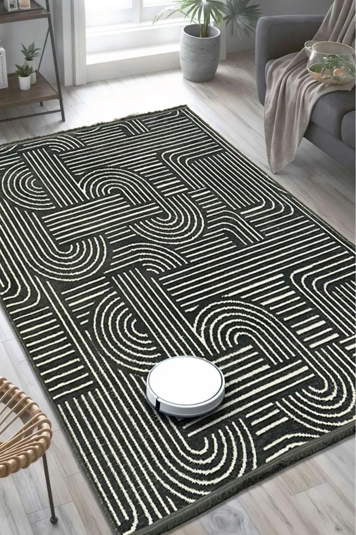 Moddahome Kaydırmaz Tabanlı Şönil Kilim Halı