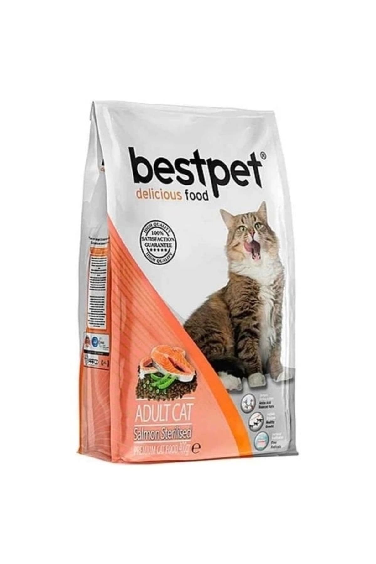 No8 Home Bestpet Somonlu Kısırlaştırılmış Yetişkin Kedi Maması 15 Kg