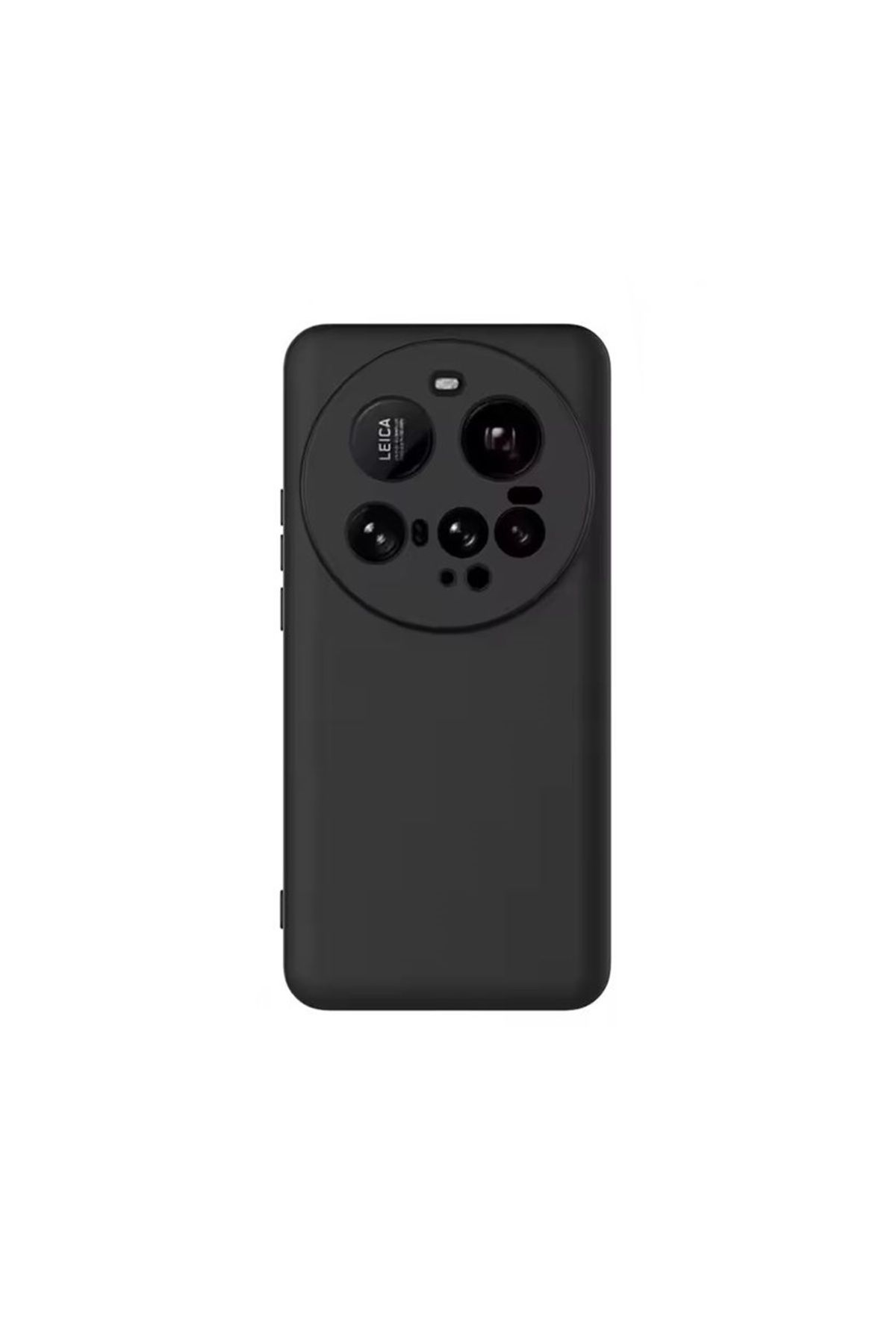 KılıfShop Xiaomi 15 Ultra Kılıf Lansman İçi Kadife Silikon Siyah
