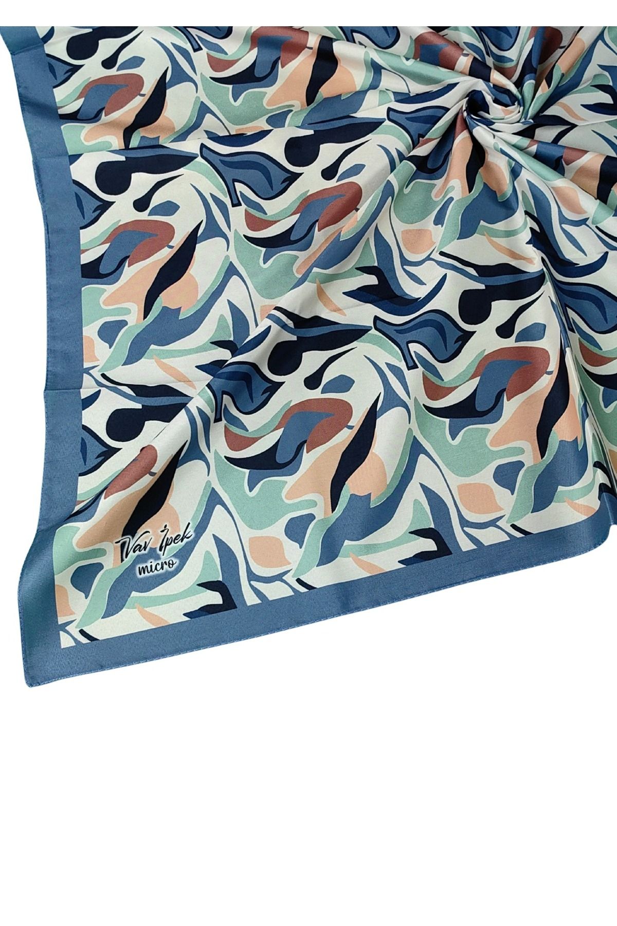 mim eşarp Vav İpek Kadın Micro Twill Sport Desenli Eşarp