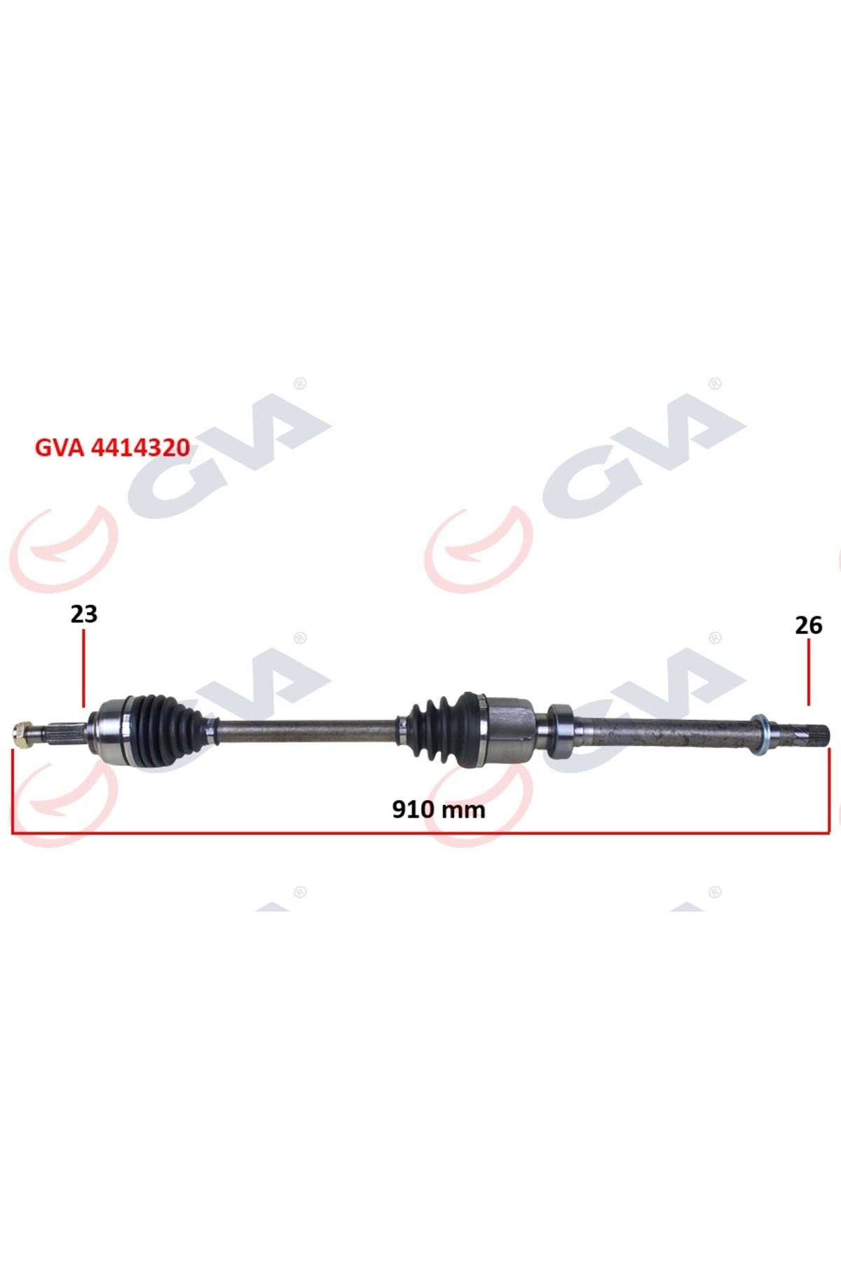 GVA KOMPLE AKS SAĞ CLIO IV 1.5 DCI 12- 75-90HP 391008239R