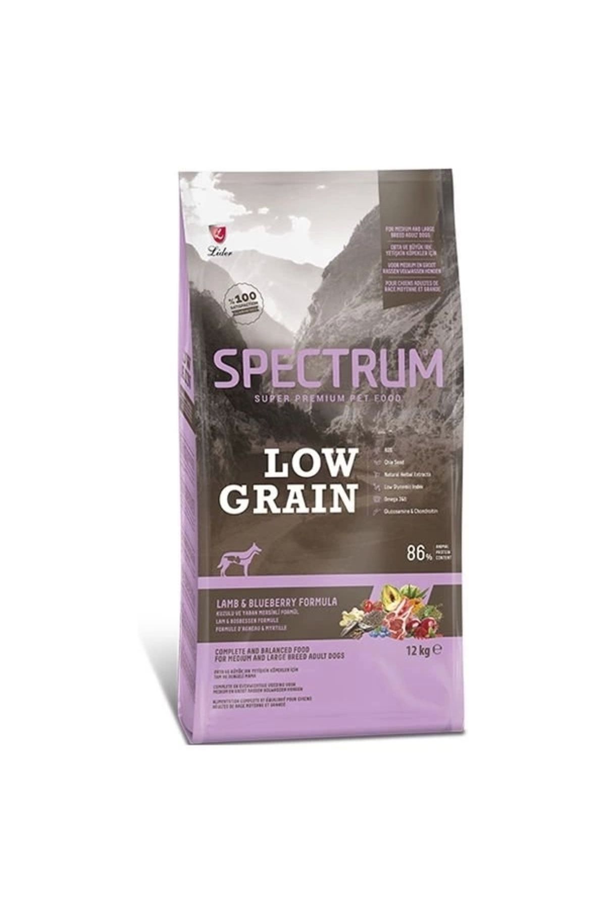 No8 Home Spectrum Düşük Tahıllı Kuzulu ve Yaban Mersinli Orta ve Büyük Irk Yetişkin Köpek Maması 12 Kg