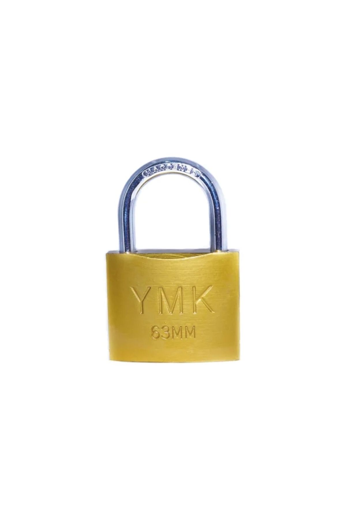 Yuba Avm Eko Sarı Boyalı Kısa Kancalı Asma Kilit 38mm