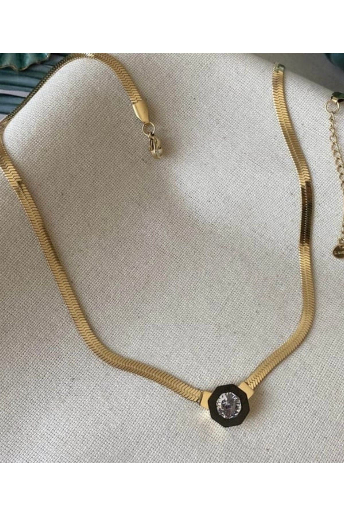BEKLEMİN TAKILARI ÇELİK ŞİKEL KOLYE 50 cm