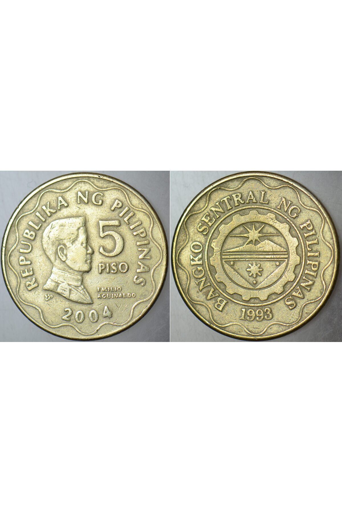 Banknoting FİLİPİNLER 5 PİSO 2004.