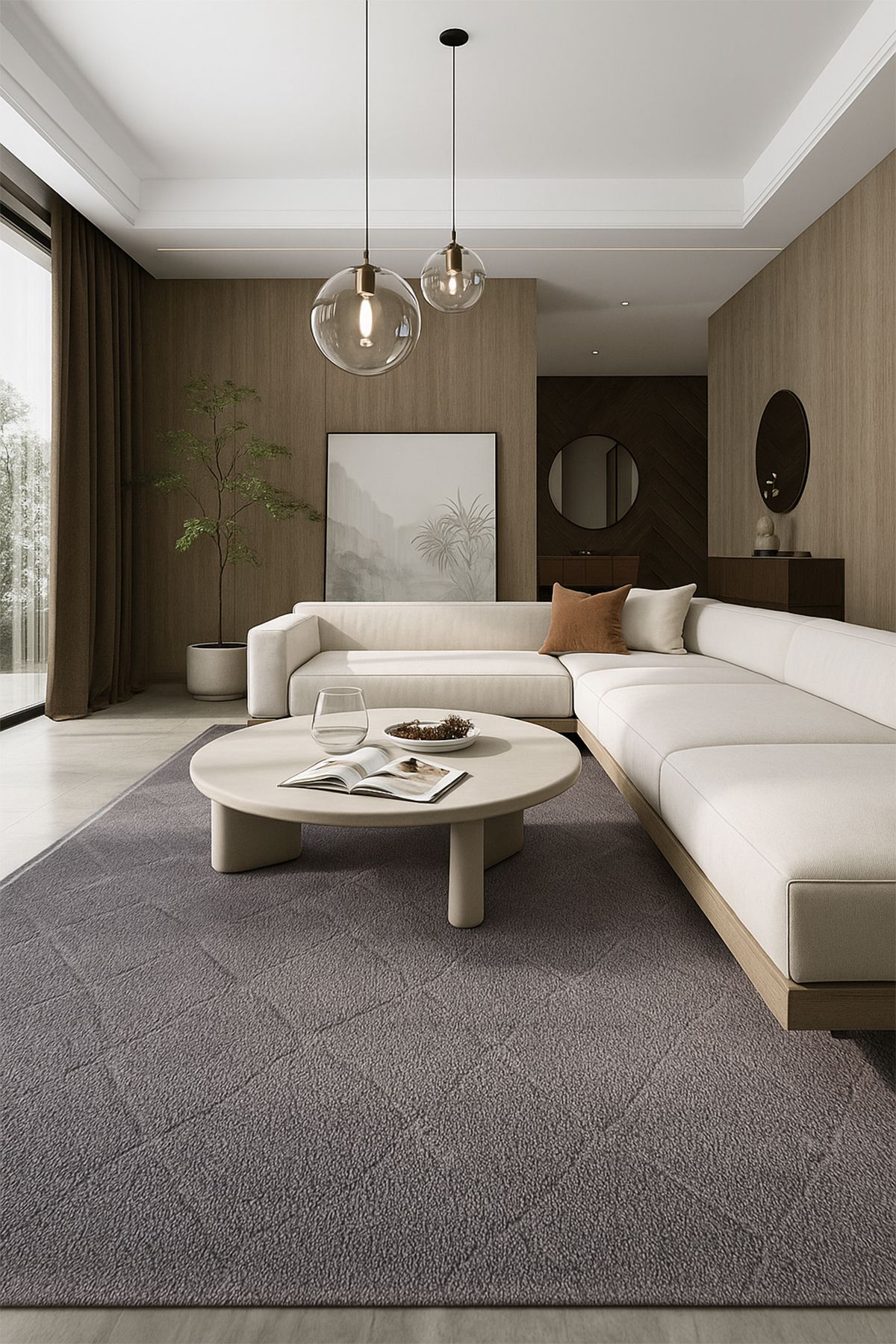 Has Halı Ravelle 3112 Antrasit - Salon, Koridor (Yolluk), Mutfak, Antre, Yatak ve Oturma Odası Halısı